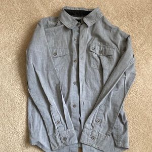 Boys Calvin Klein youth button up shirt, size 10/12